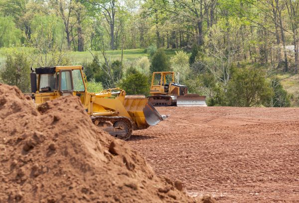 Bulldozer Land Clearing in Inverness